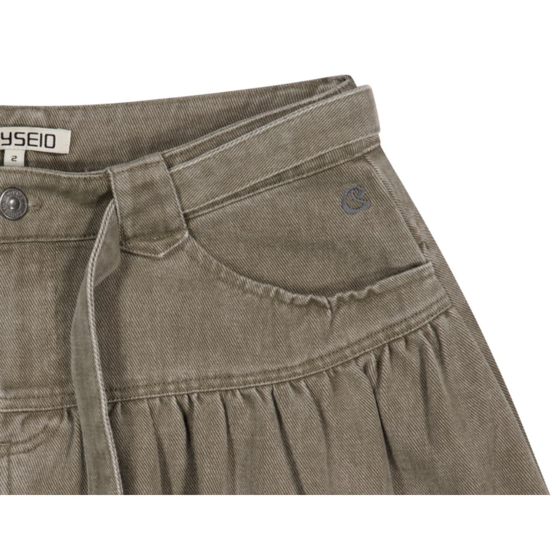 [2] 코이세이오 퍼피 코튼 스커트 브라운 상품이미지7