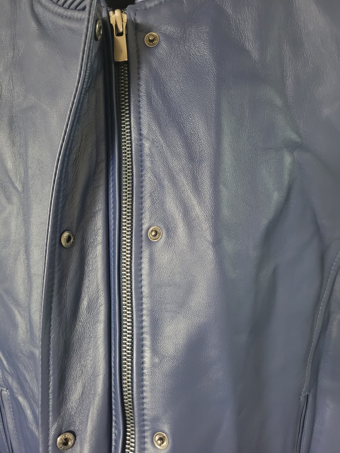 로보 양가죽 블루종 자켓 상품이미지6