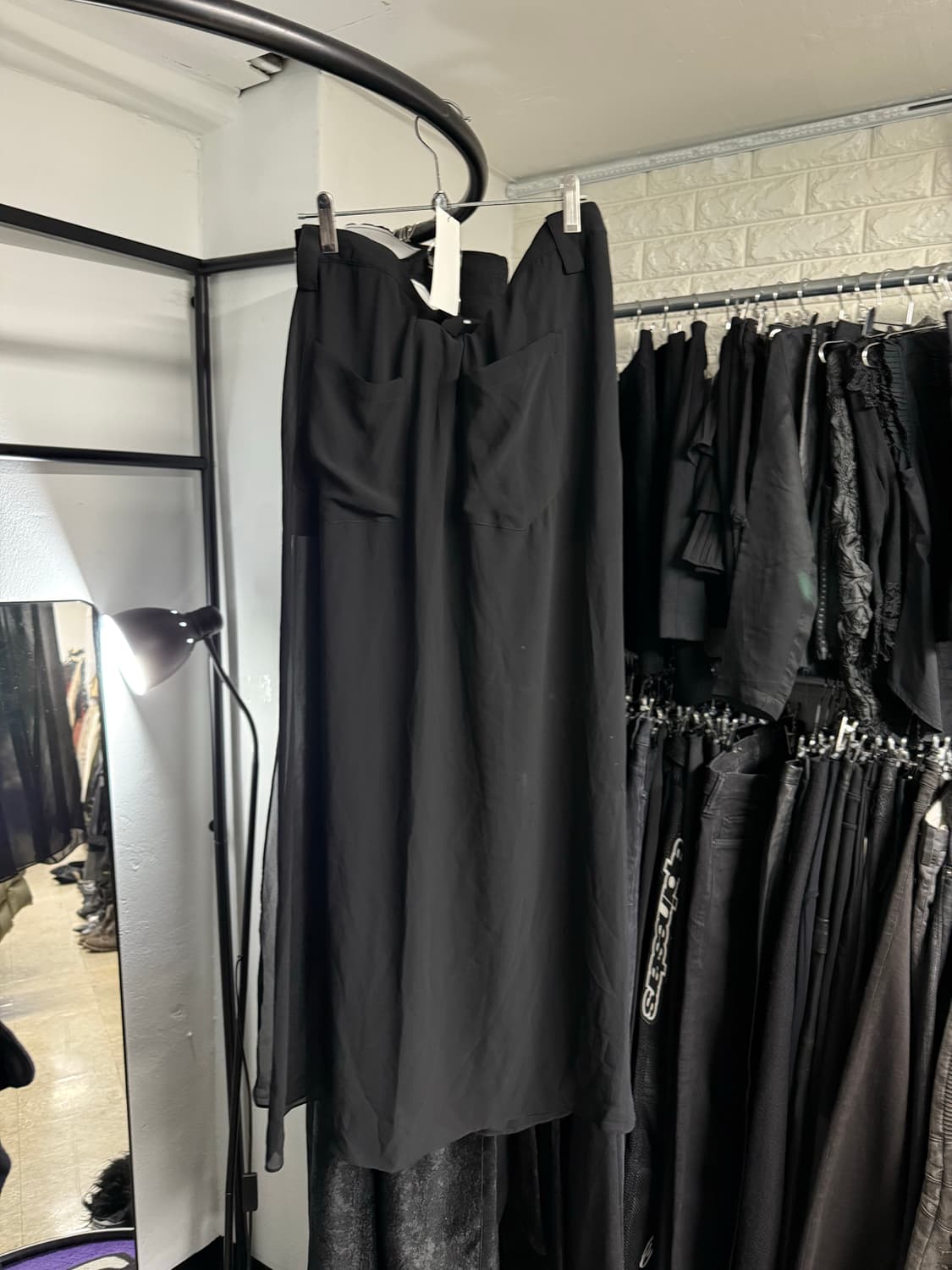 ez 아방가르드 레이어드 스커트 팬츠 상품이미지4