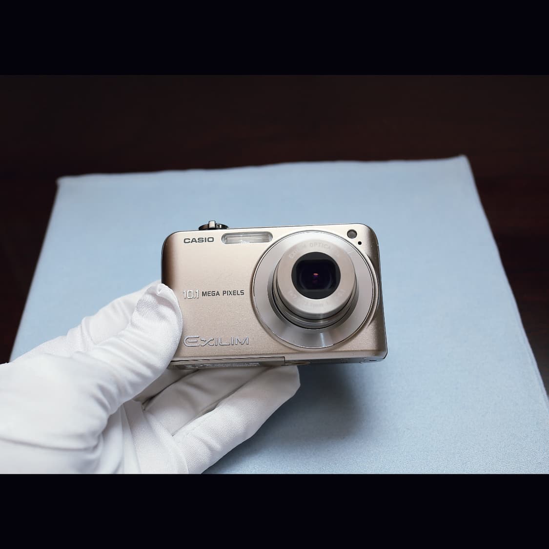 레어<준민트급>카시오 엑슬림 z1050 골드 빈티지 디카 상품이미지1