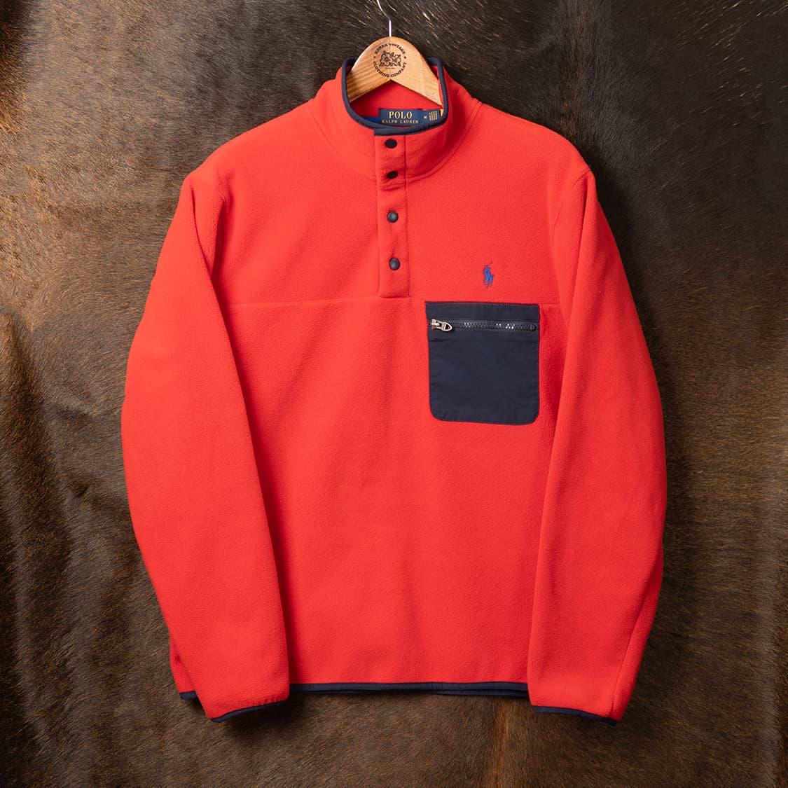 [M] 폴로 랄프로렌 모크넥 플리스 풀오버  상품이미지1