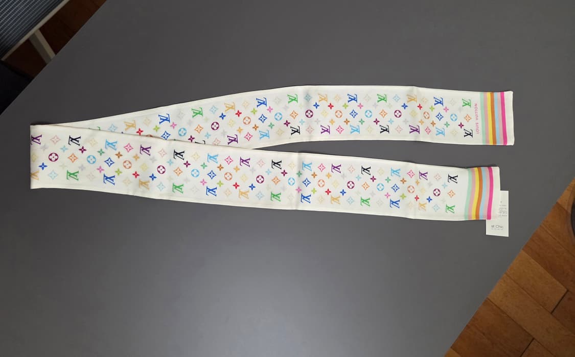 루이비통 멀티컬러 반다나 방도 스카프 상품이미지3