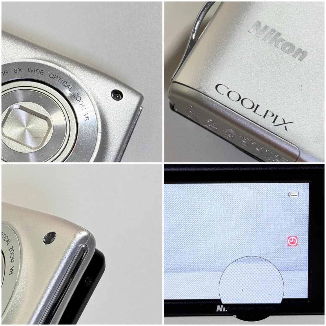 니콘 쿨픽스 S3300 실버 빈티지카메라 상품이미지9
