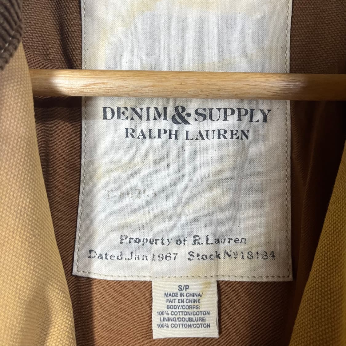 [POLO] 데님앤서플라이 랄프로렌 멀티포켓 빈티지 워싱 헌팅 자켓 상품이미지6