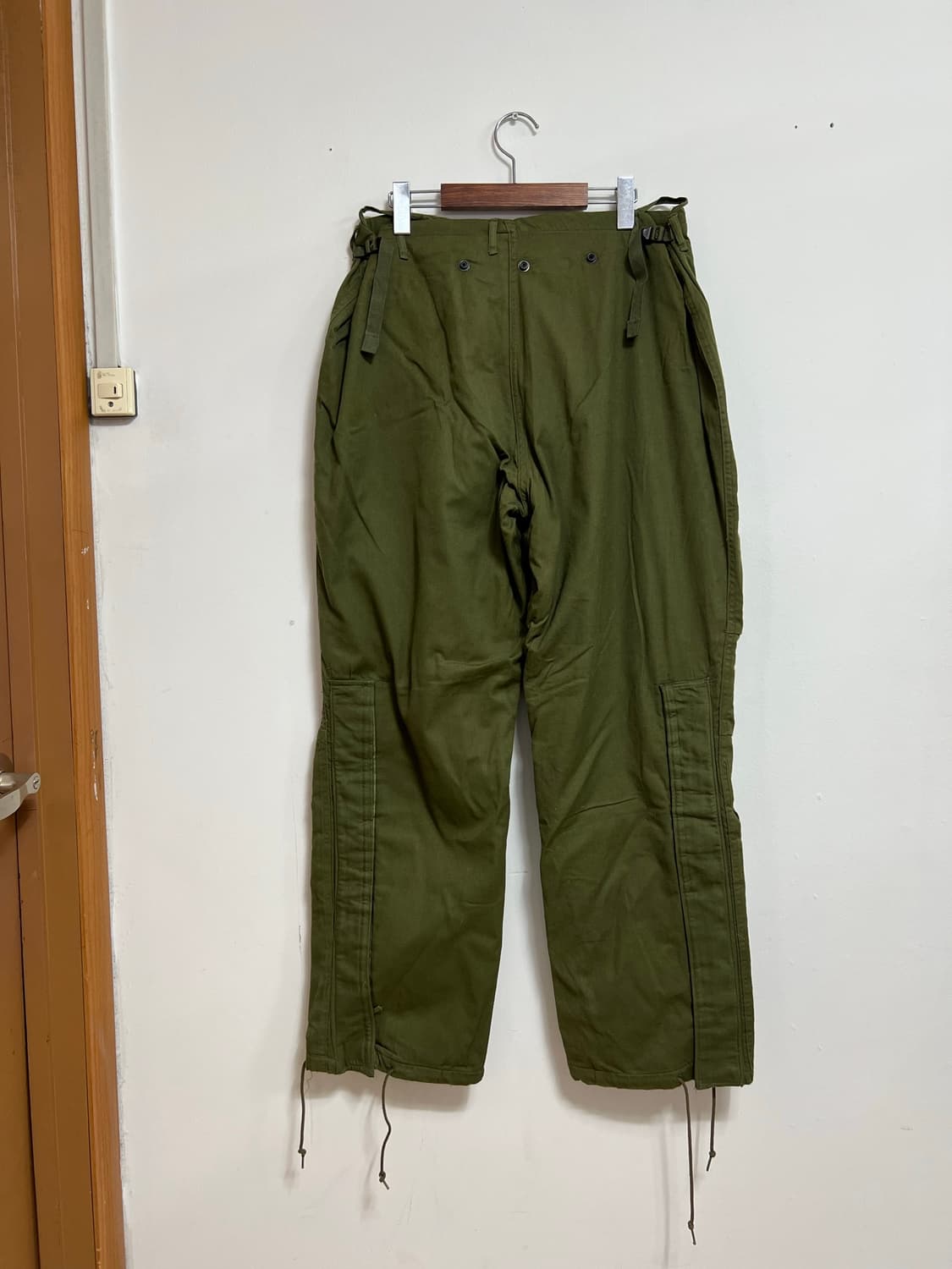 빈티지 70s 밀리터리 케미컬 프로텍티브 카고팬츠 상품이미지4