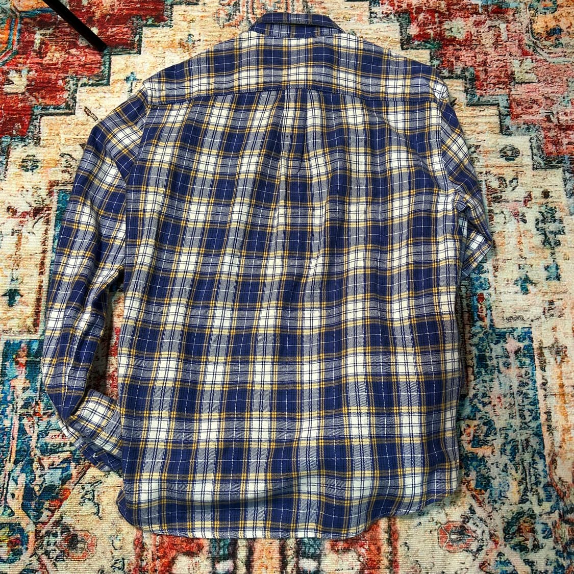 [L] 90s 컨버스 타탄체크 셔츠 상품이미지2