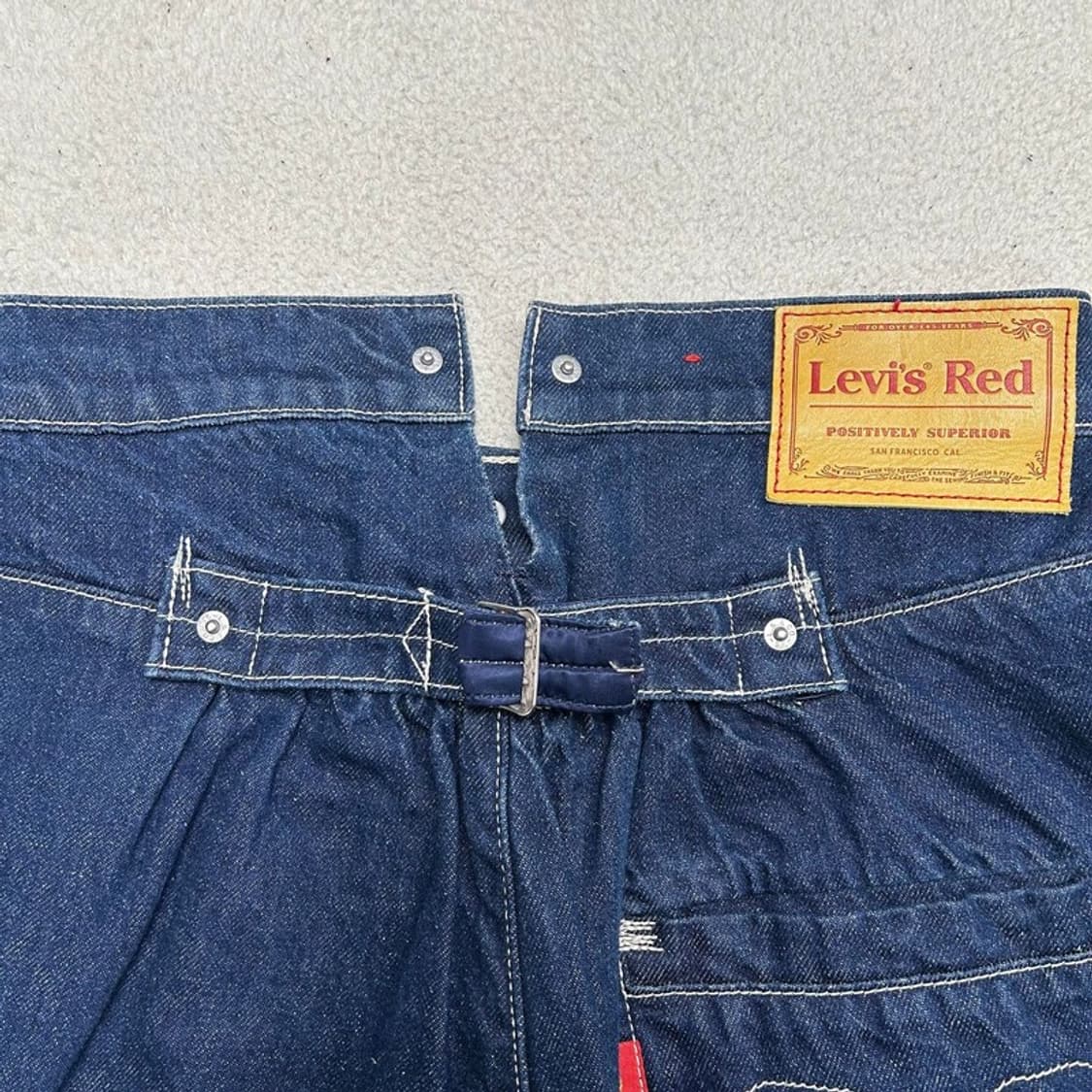 리바이스 00's 레드탭 와이드 벌룬 데님 팬츠 27 상품이미지5