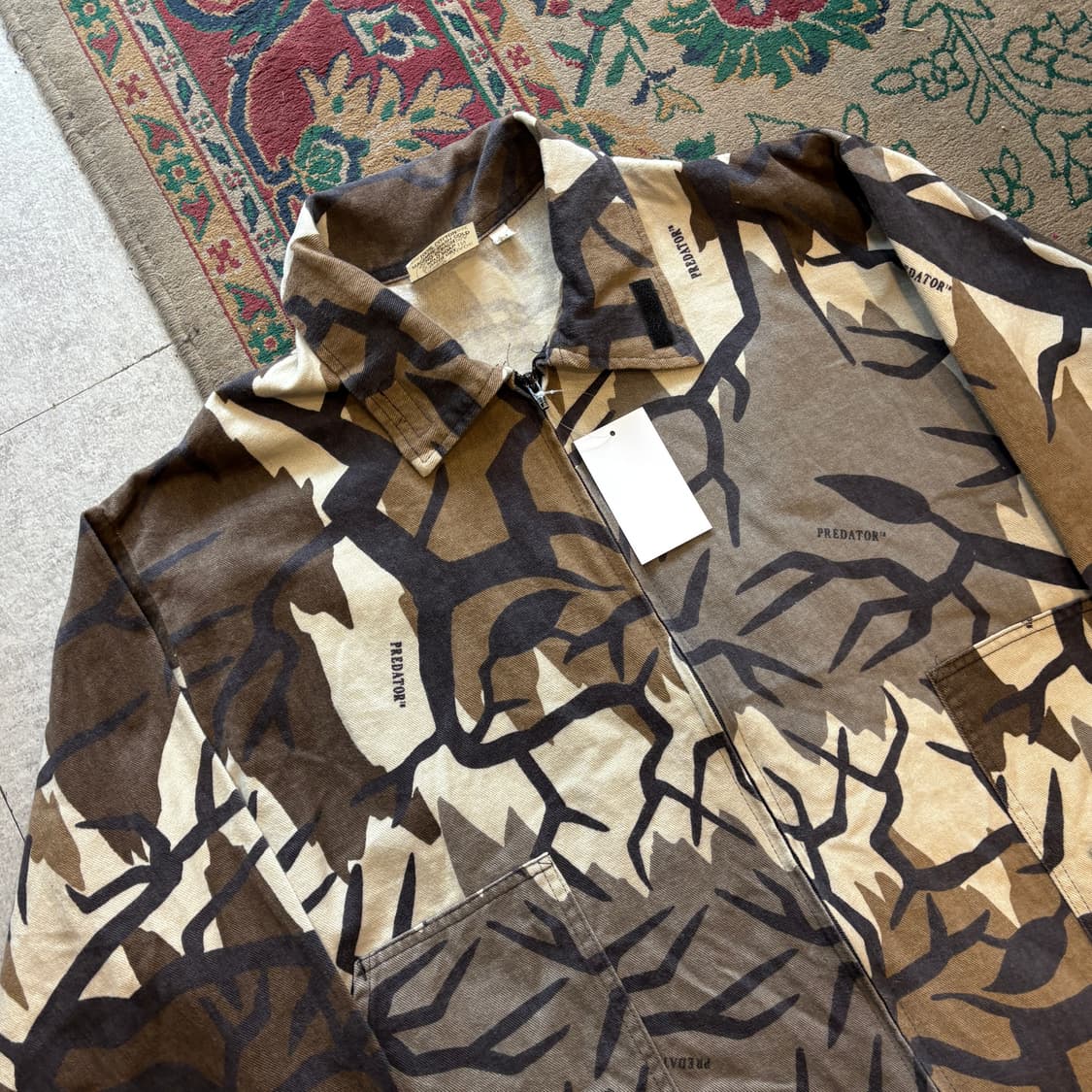 90년대 미국 생산 프레데터 카모 자켓 상품이미지2