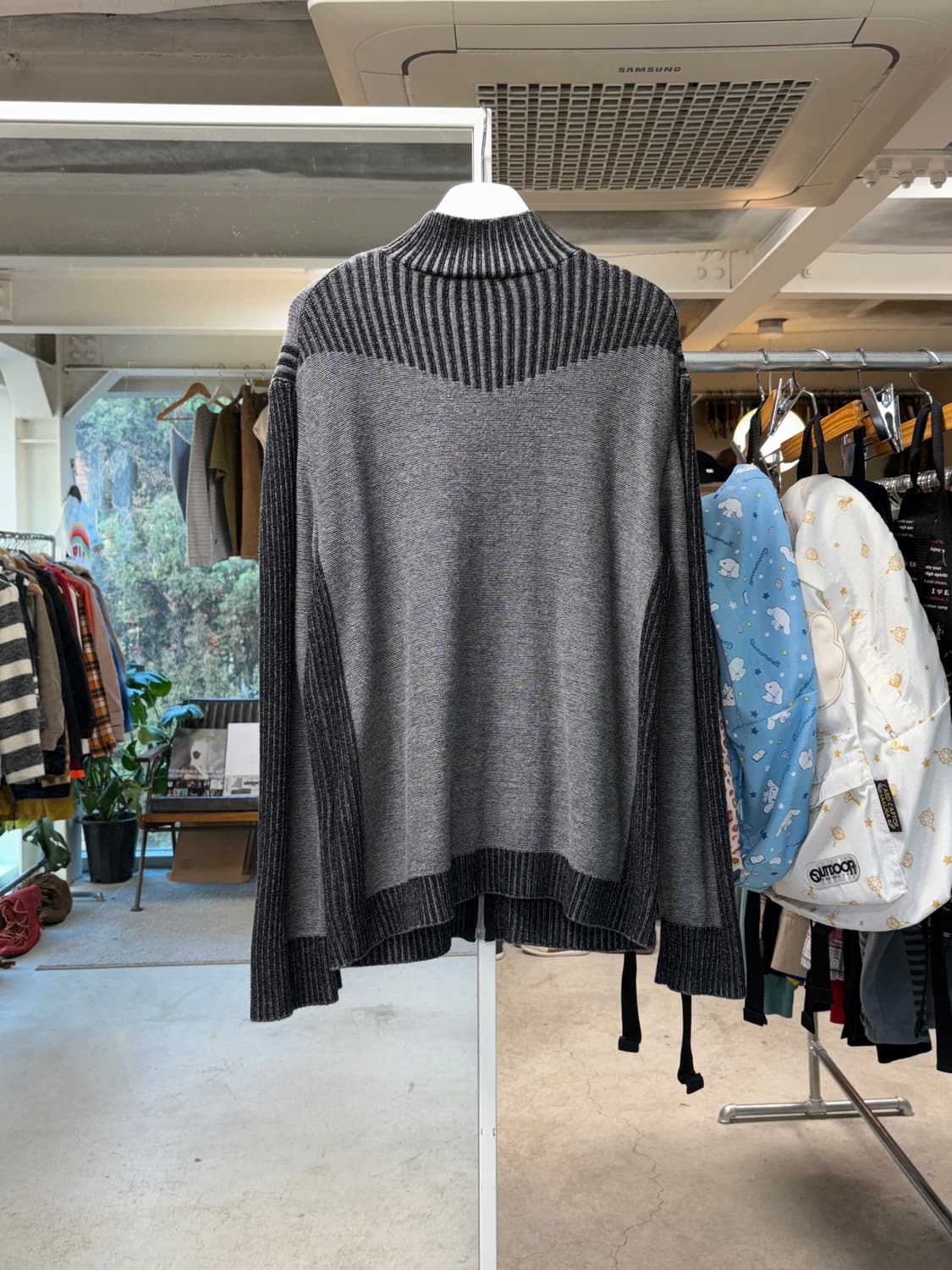 아르마니 익스체인지 집업 니트 상품이미지2