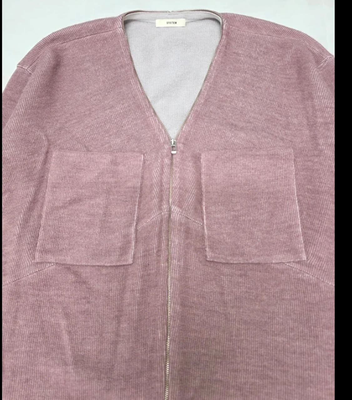 한섬 시스템 SYSTEM 집업 가디건 F 상품이미지3