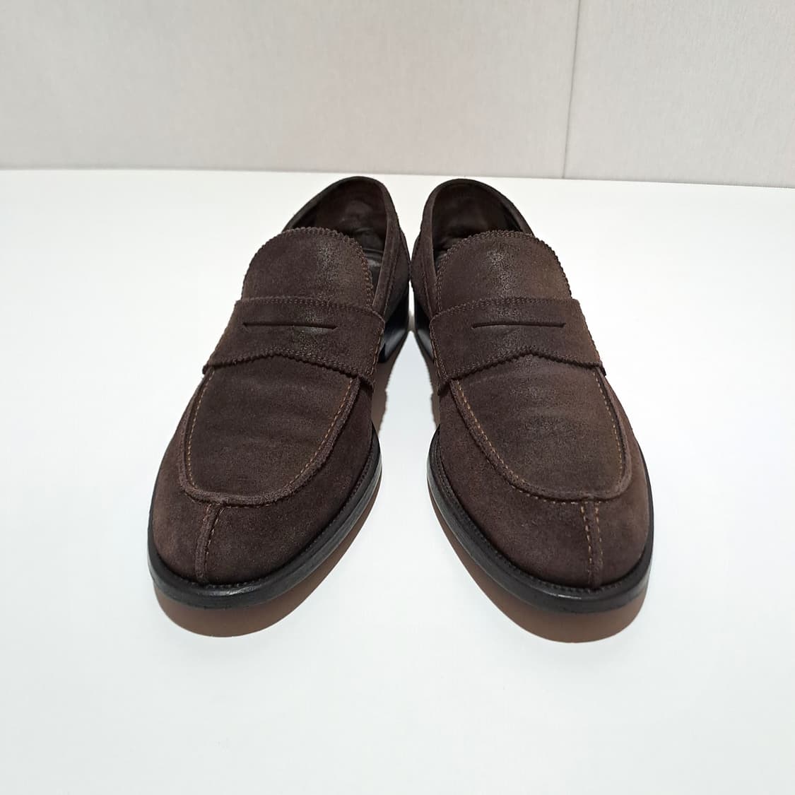 (택포) 아테스토니 스웨이드 페니로퍼 7 B120 상품이미지3