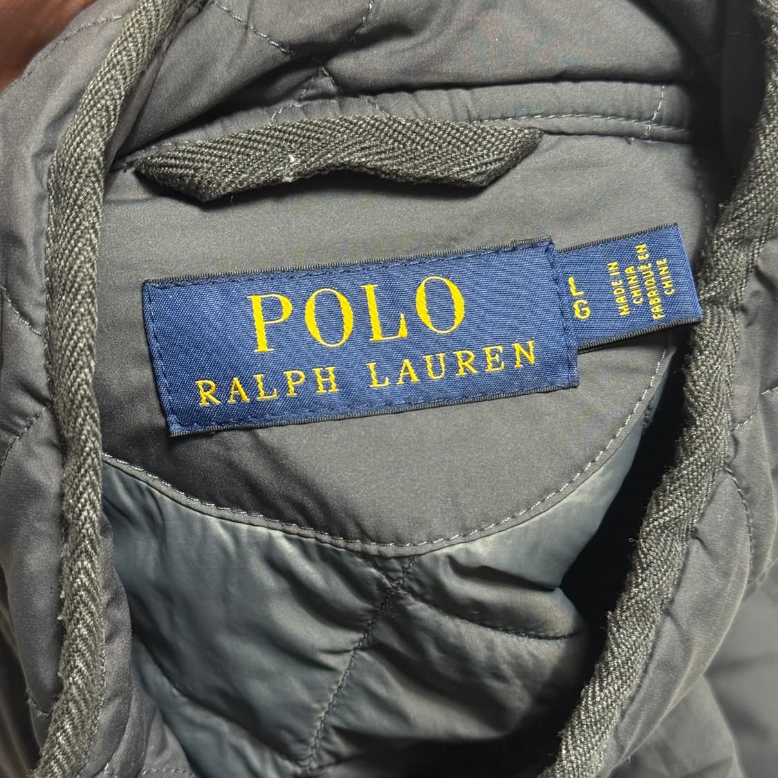 Polo Ralph Lauren 그레이 퀄팅 자켓 상품이미지3