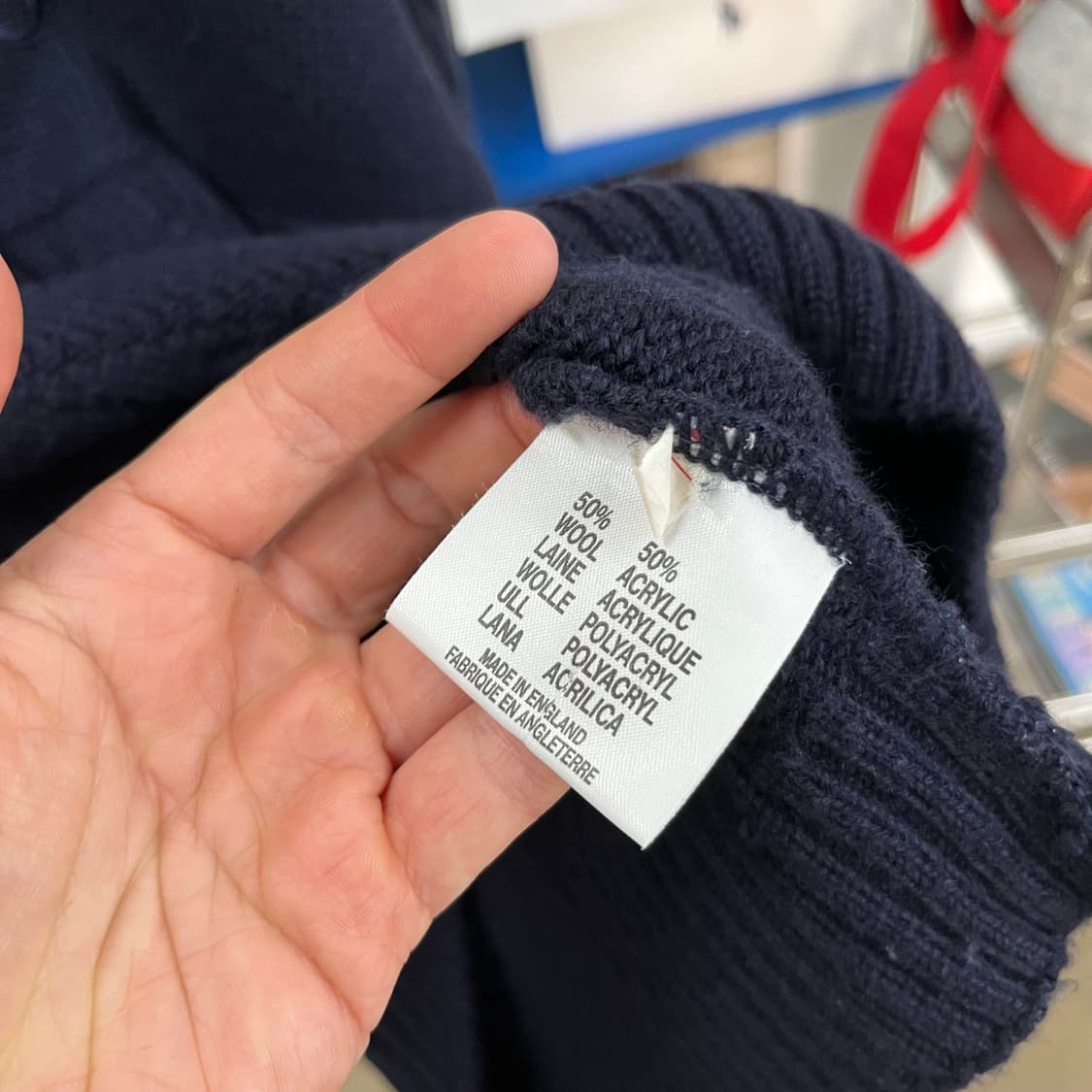 버버리 스펠로고 니트 S 상품이미지4