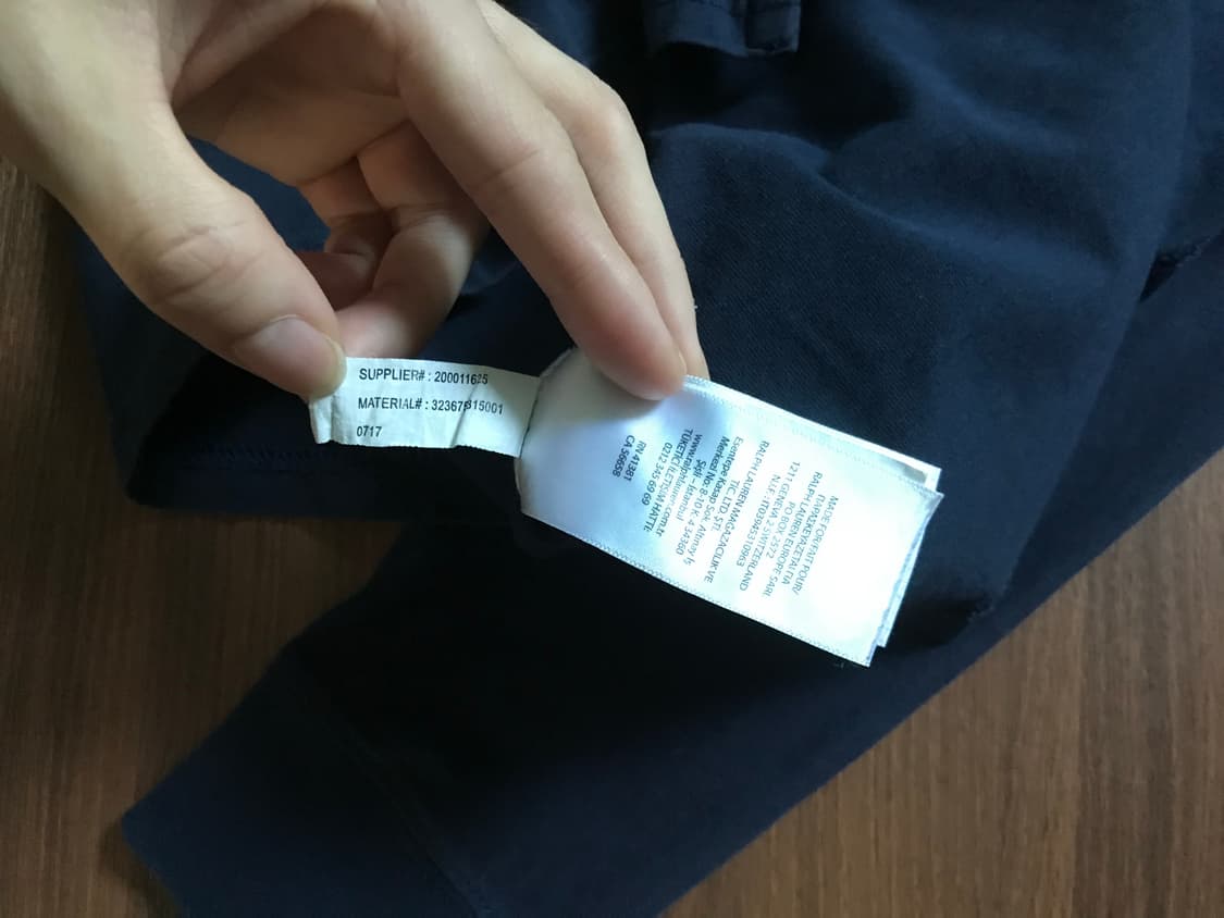 폴로 랄프로렌 포니 로고 네이비 긴팔 럭비티 상품이미지9