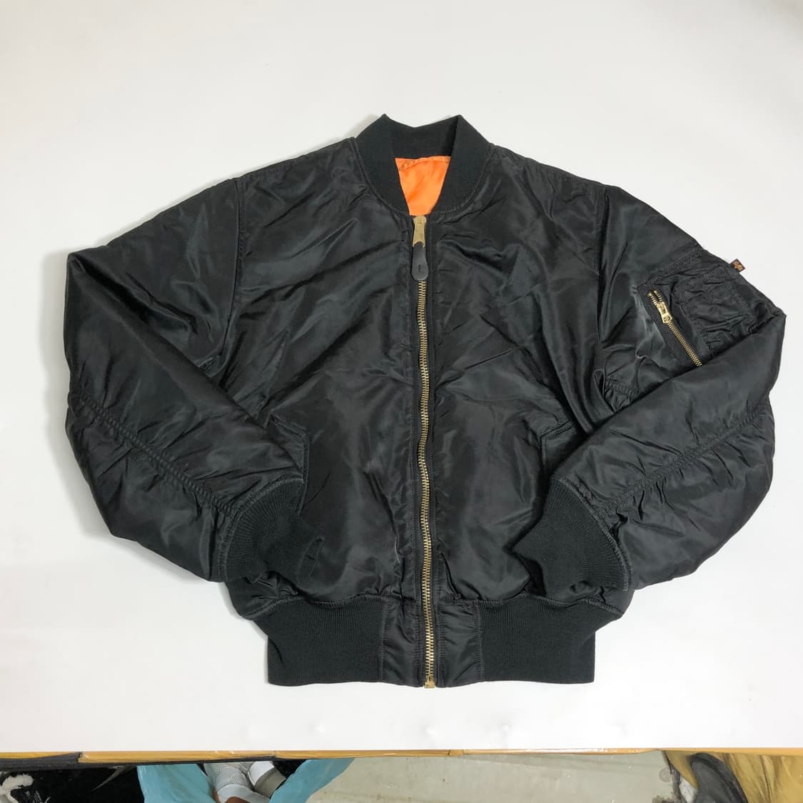 알파인더스트리 MA-1 항공점퍼 M 상품이미지5