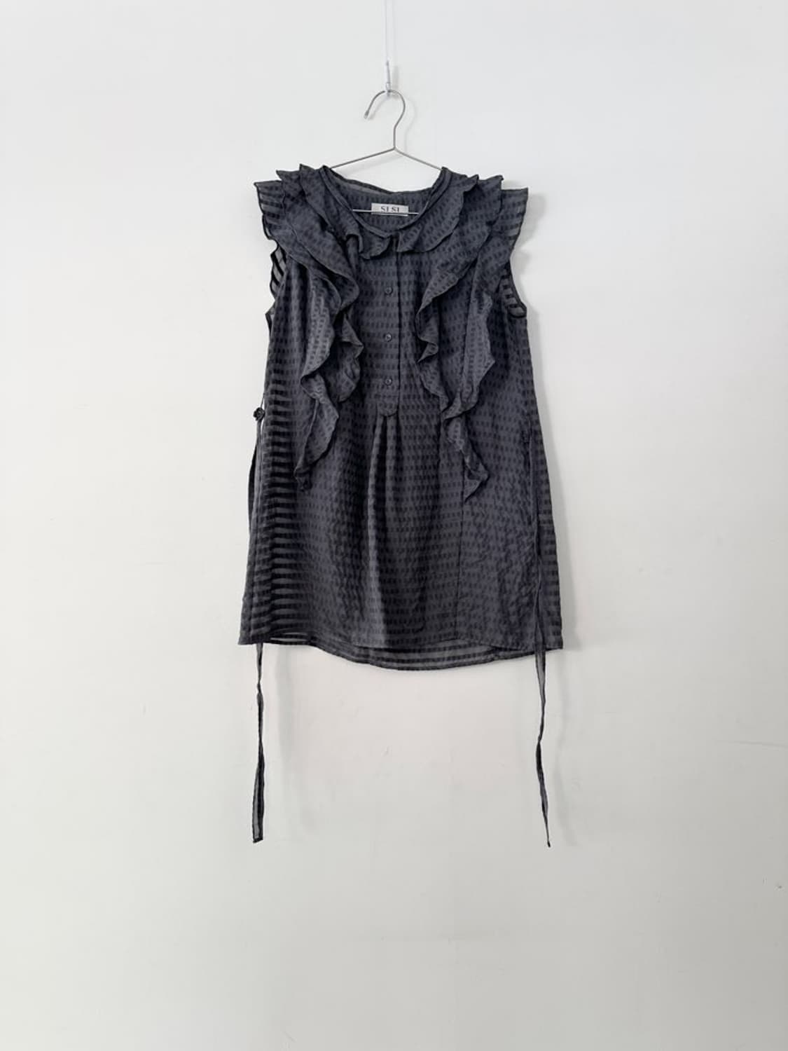 SJSJ ruffle fly blouse  상품이미지1