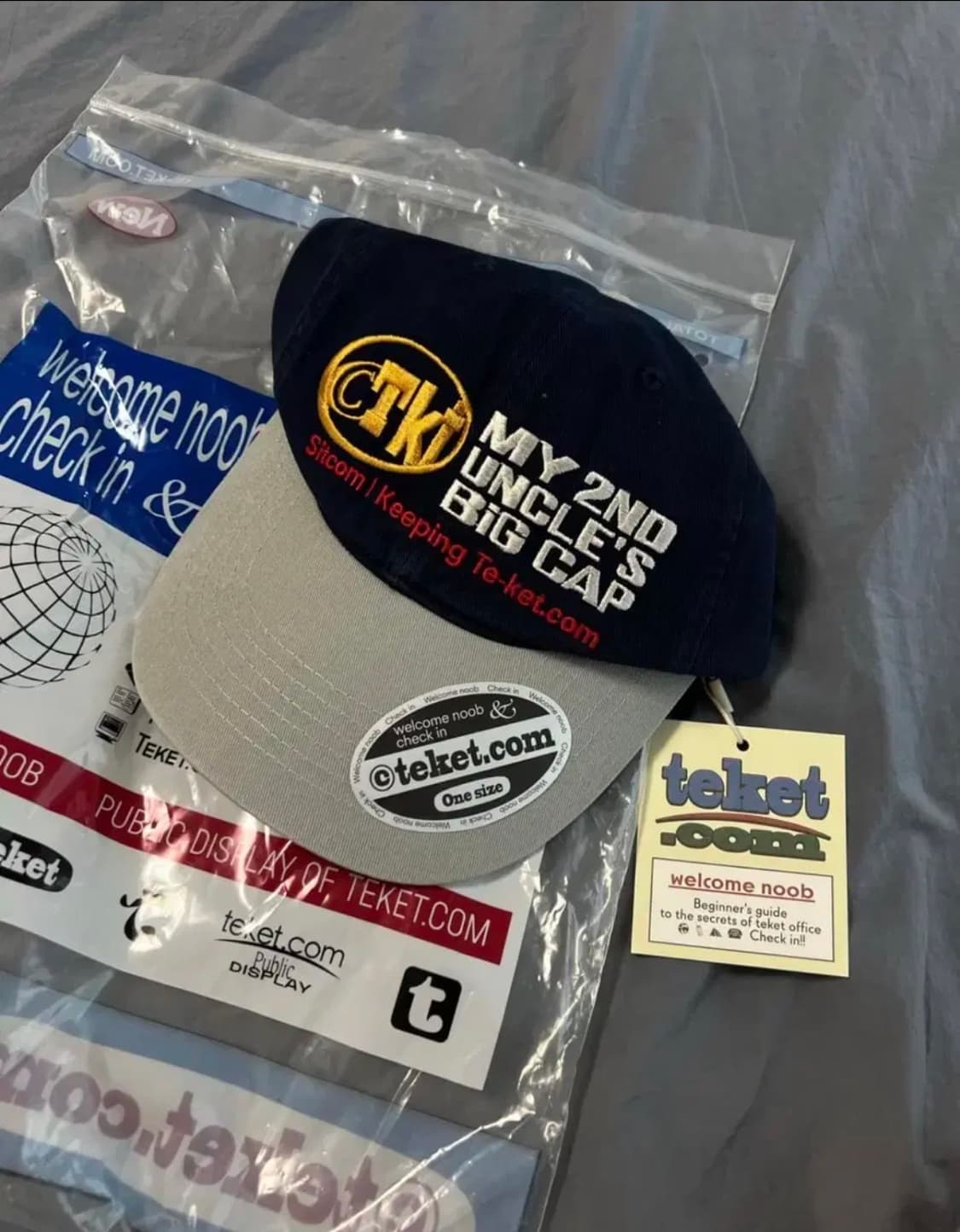 테켓 볼캡 모자 상품이미지1