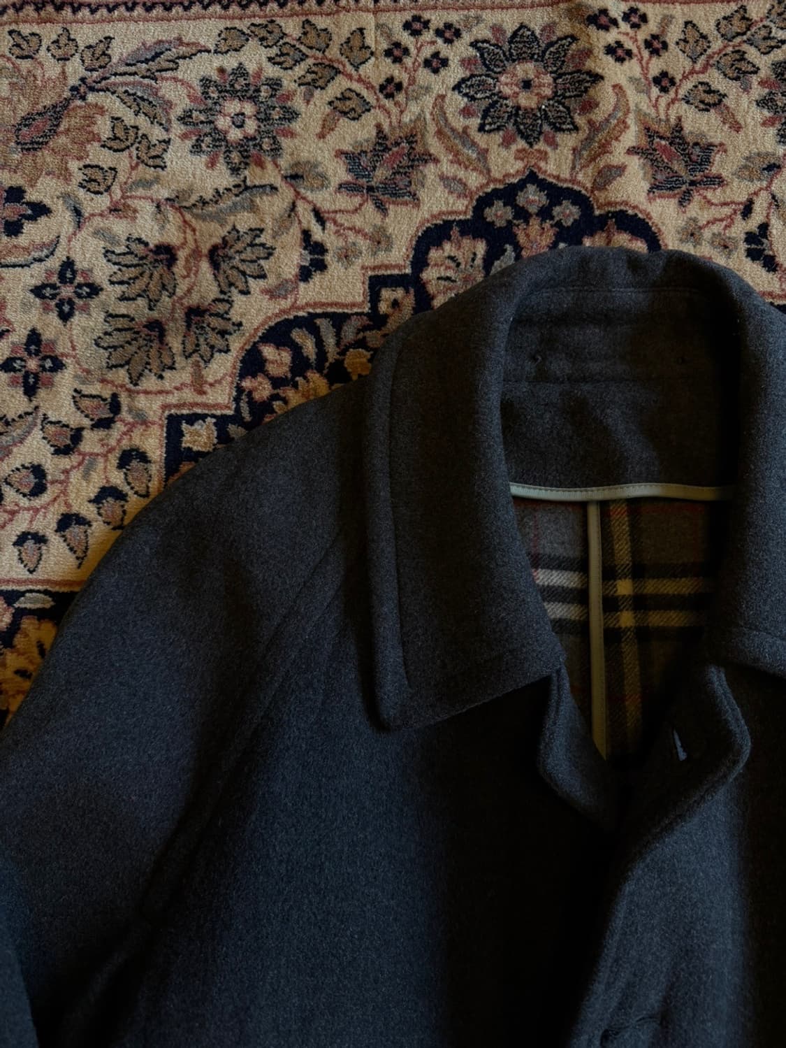 버버리 헤비멜톤울코트 남성100 상품이미지3