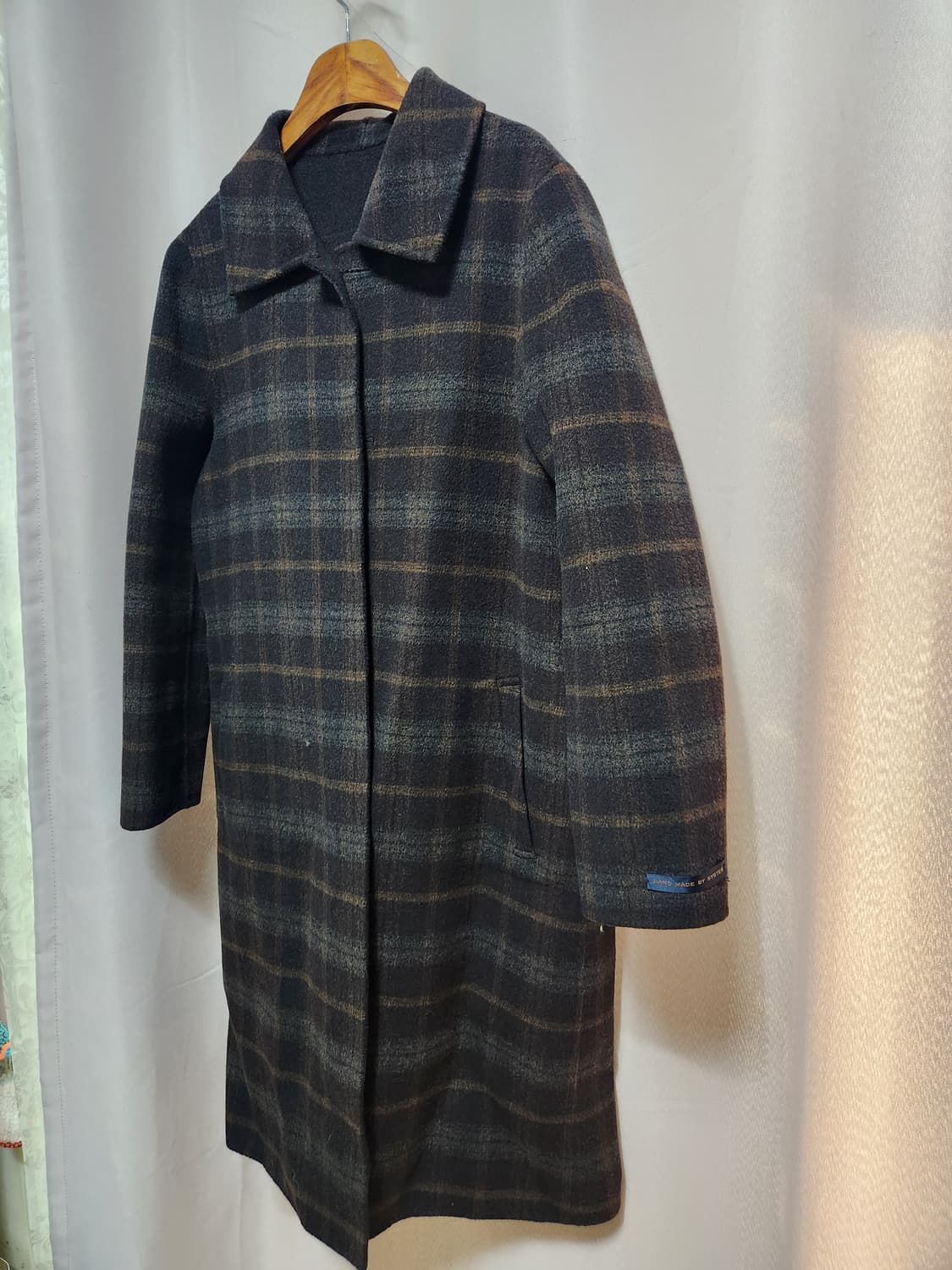 시스템  모(90%)양면핸드메이드코트 상품이미지5