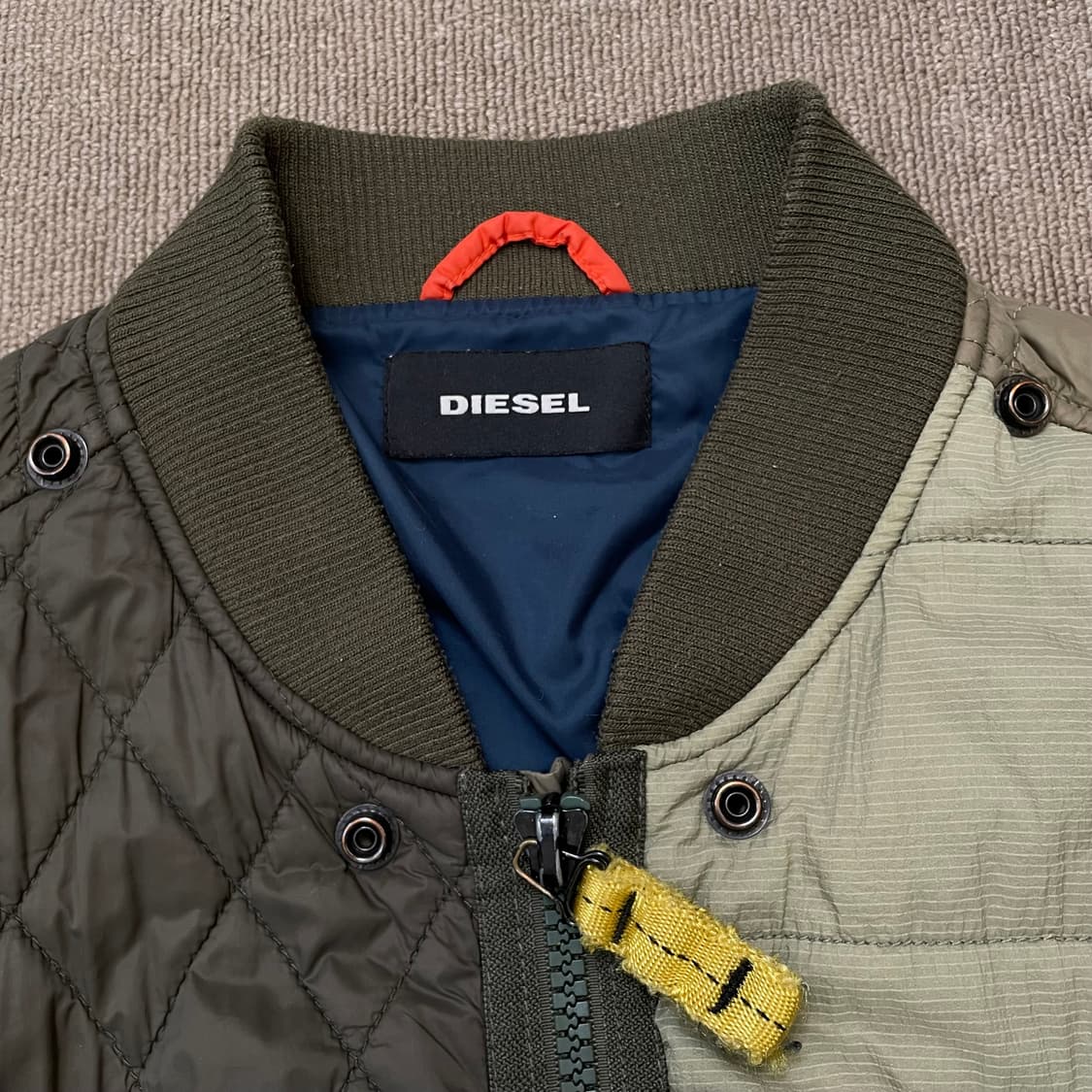 diesel 디젤 패치워크 퀄팅 ma-1 자켓  상품이미지2