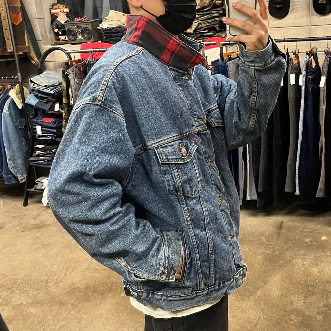 90s 리바이스 데님 트러커 자켓 (110) 상품이미지8