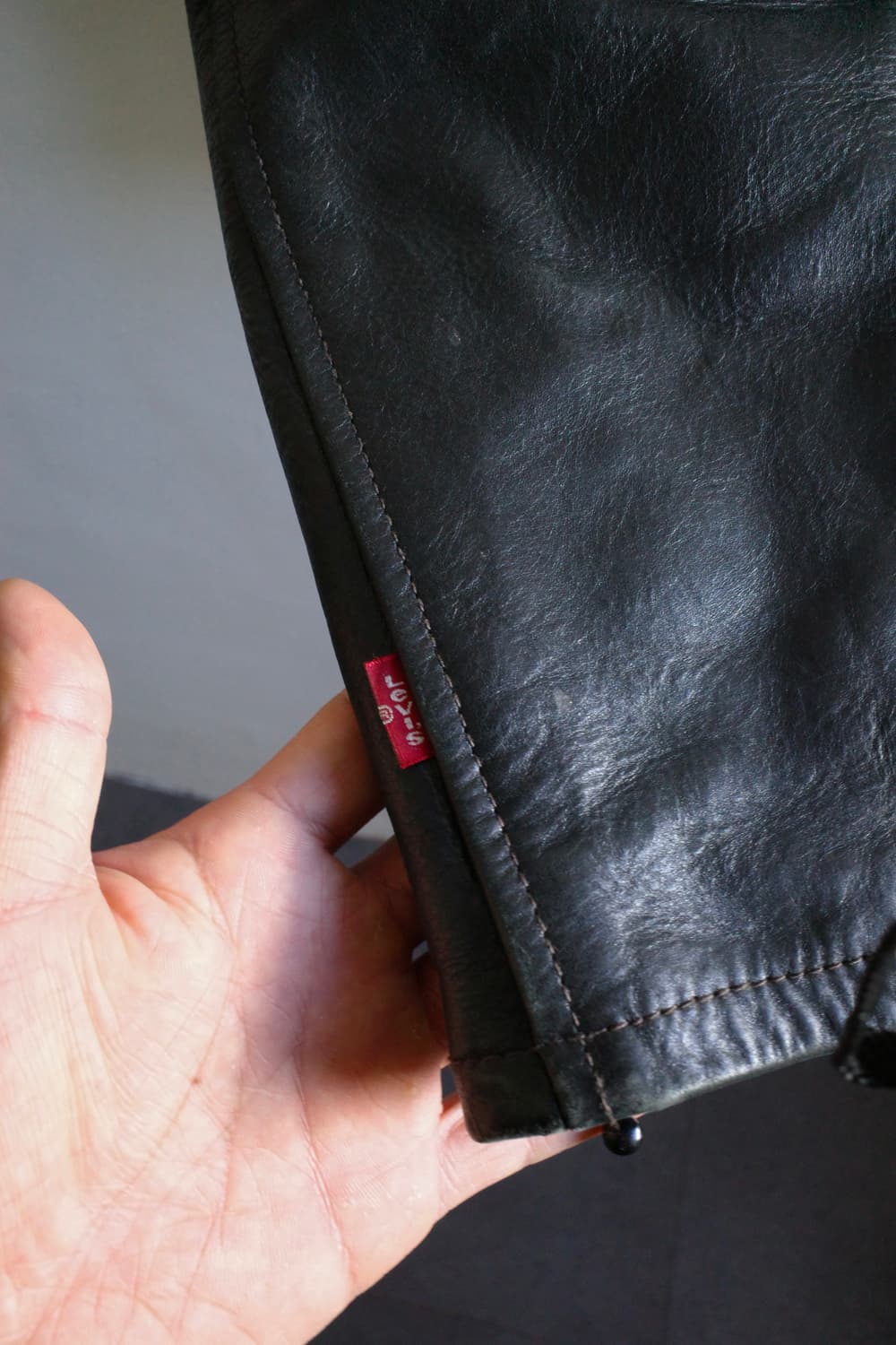 리바이스 레더 더블 라이더 자켓 상품이미지5