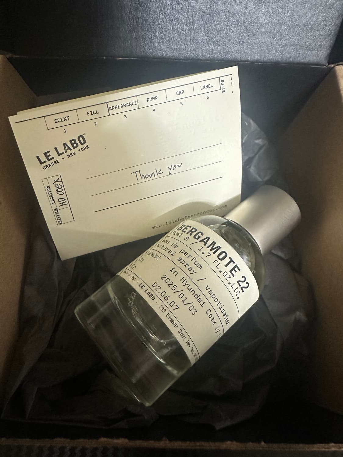 르라보 베르가못22 50ml 국문택 상품이미지2