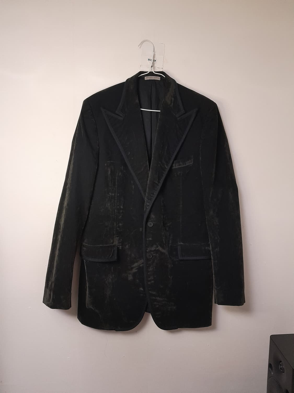 보테가베네타 다크그린 벨벳 블레이져 52/102 상품이미지1