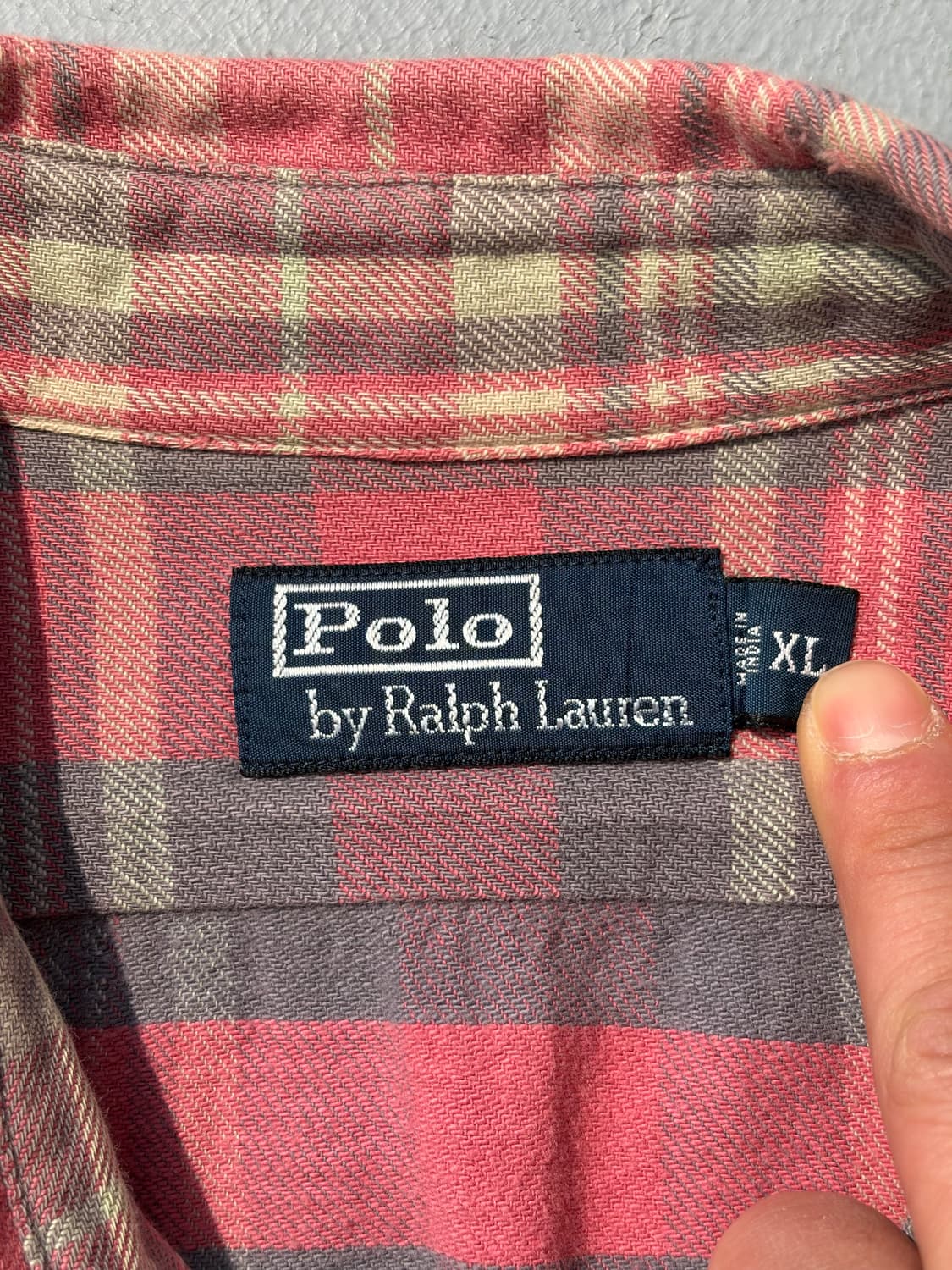 폴로 랄프로렌 헤리티지 프란넬 워크셔츠  상품이미지4