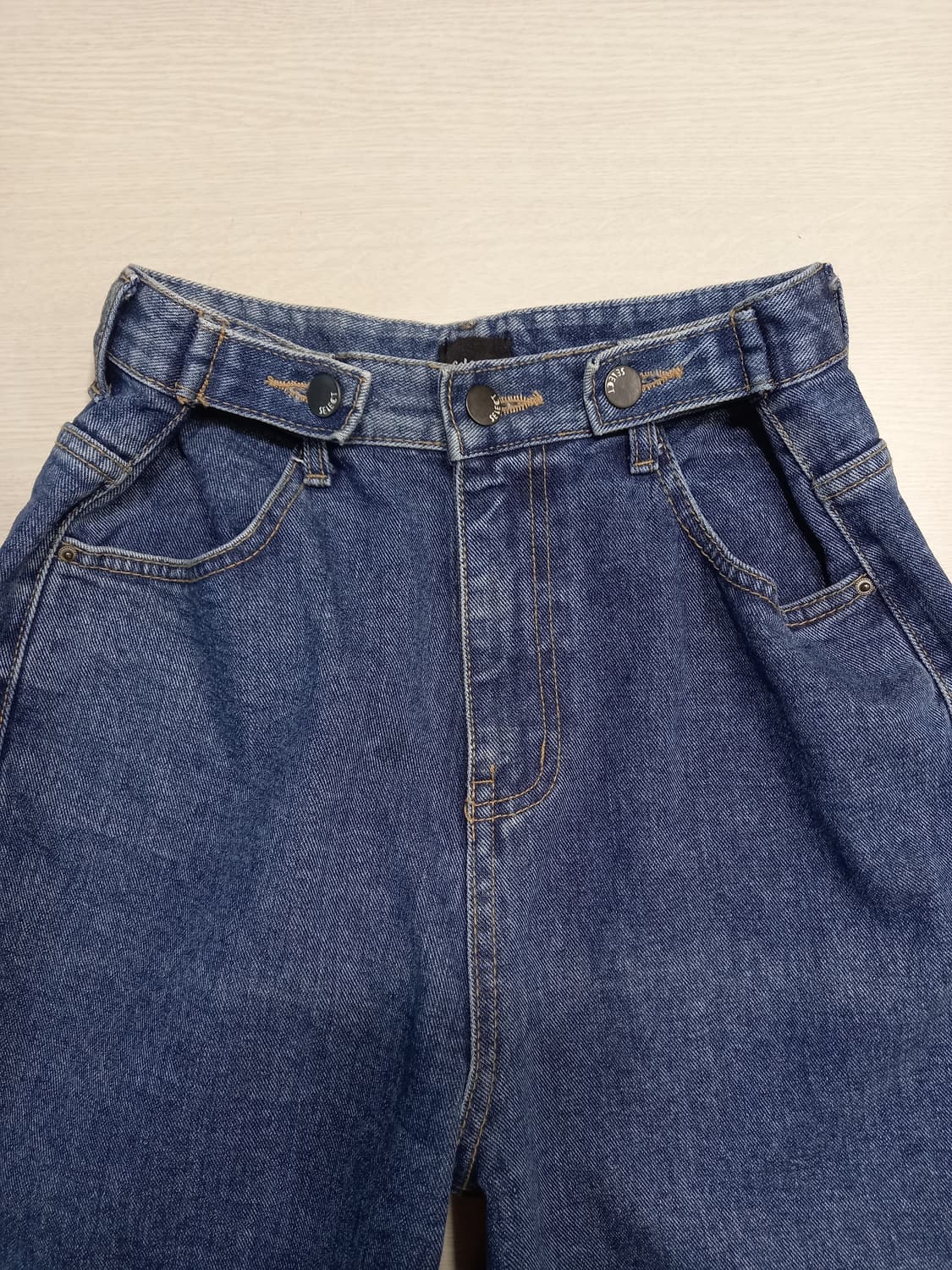 26-30 Select Kor 하이웨이스트 와이드진 30-167 상품이미지10