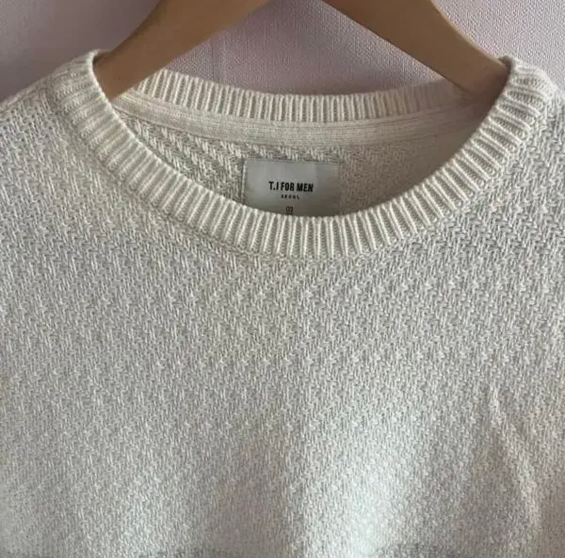 티아이포멘 95 화사한 캐주얼 니트 볼륨 패턴  상품이미지4