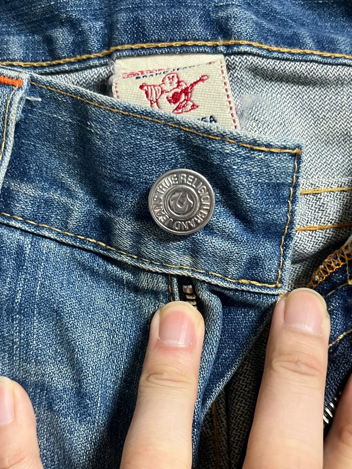 트루릴리젼 빈티지 부츠컷데님팬츠 플레어진 31 상품이미지5