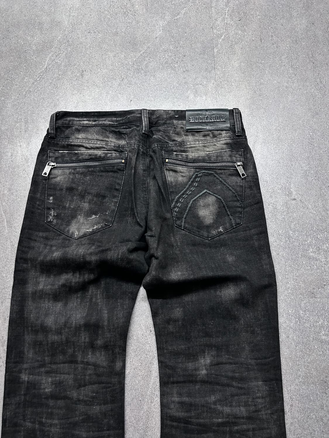 버커루 하드 워싱 디스트레스드 데님  상품이미지9