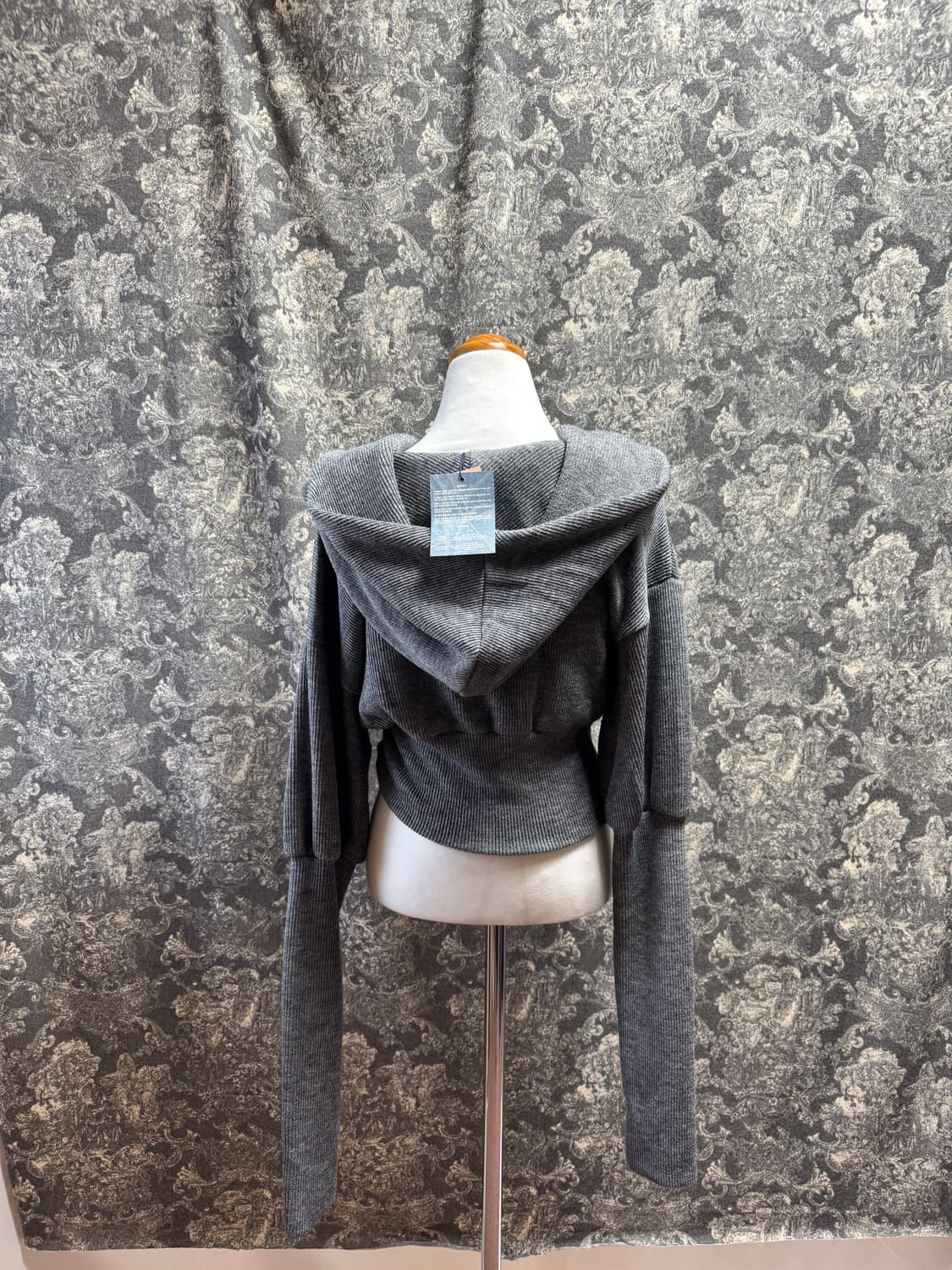 kitschic 키치크 크롭 니트 후드 (새제품) 상품이미지3