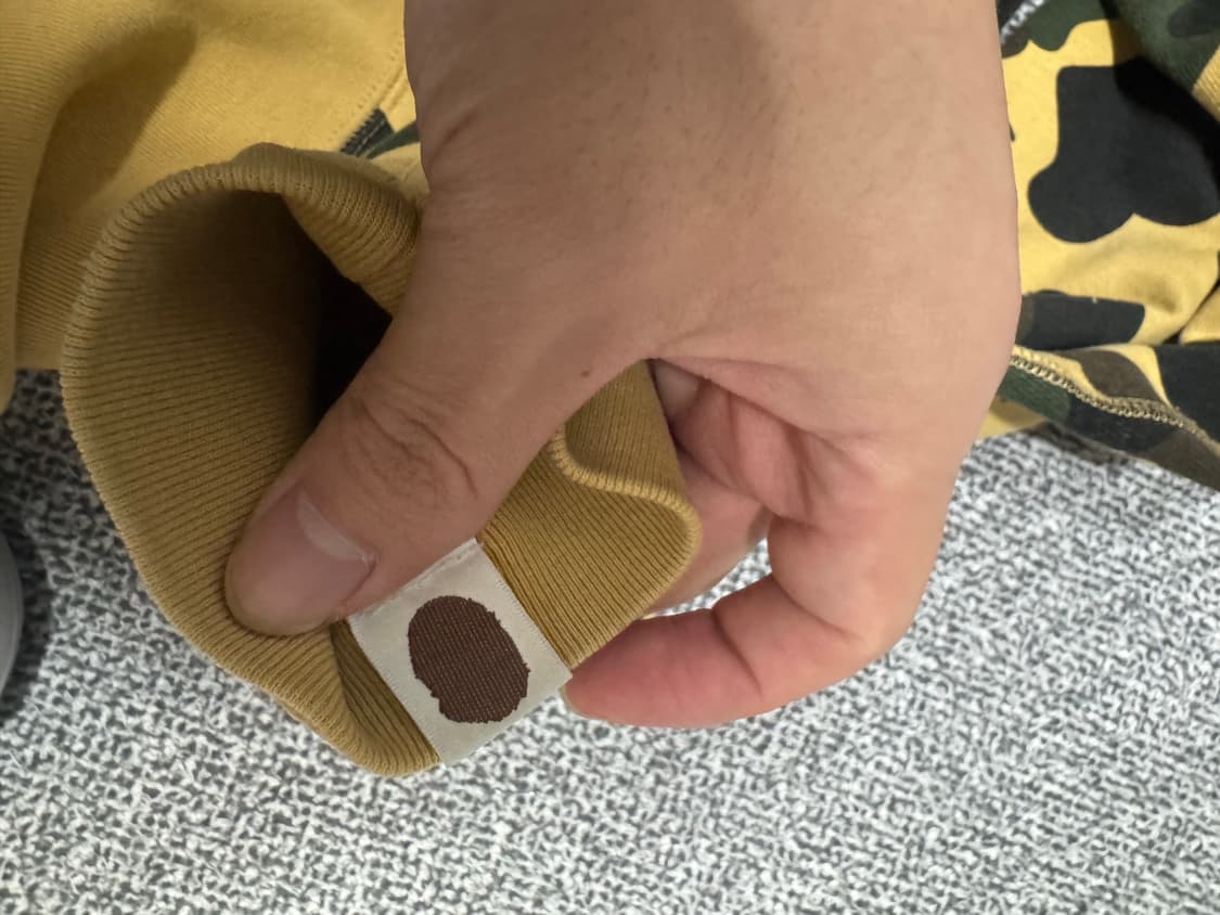 베이프 황계 후드집업 XL 상품이미지7