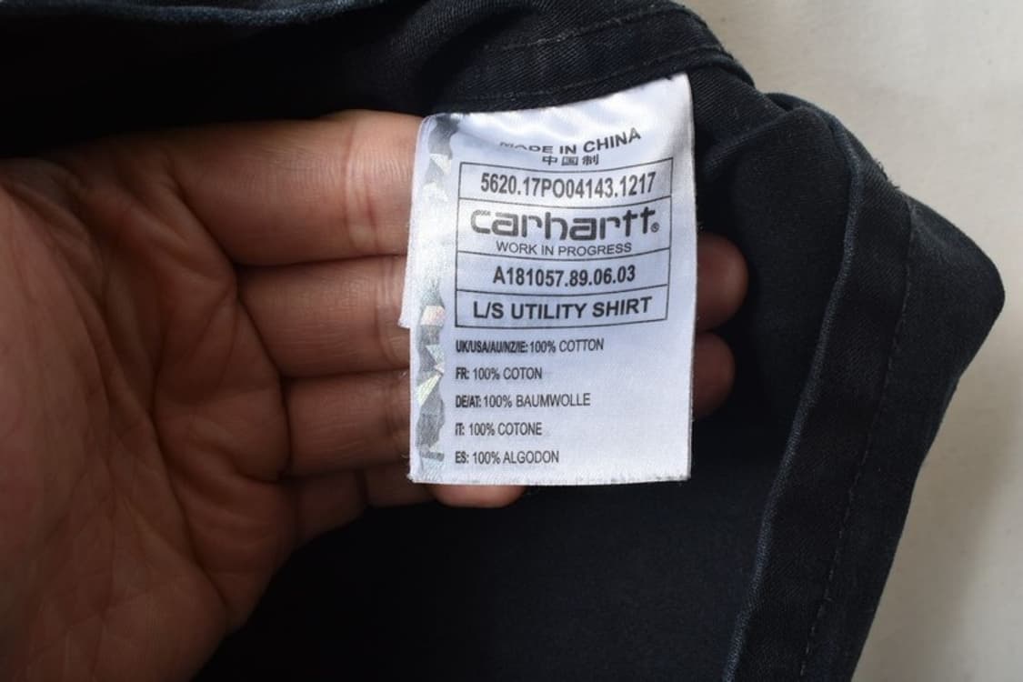 칼하트 유틸리티 워크 자켓 S M0170 상품이미지4