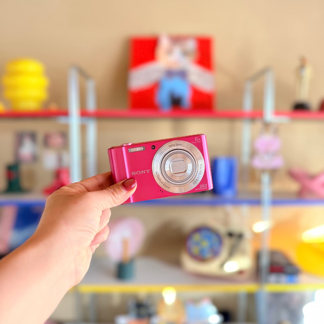 🍭아이브 레이 픽🍭소니 dsc-w810 핑크 빈티지디카 상품이미지3