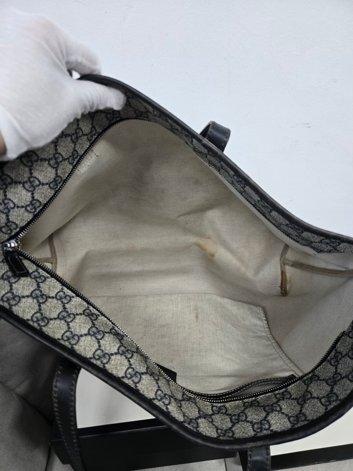 [보증서 정품] 구찌 시그니처 토트백 라지 상품이미지3