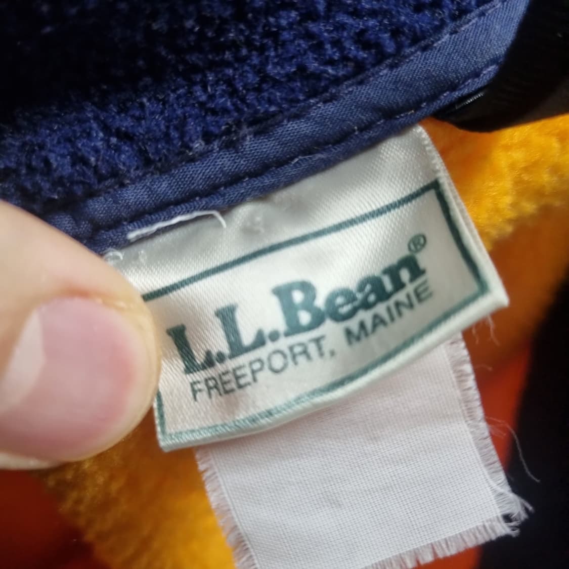 LL bean 플리스 L 상품이미지3