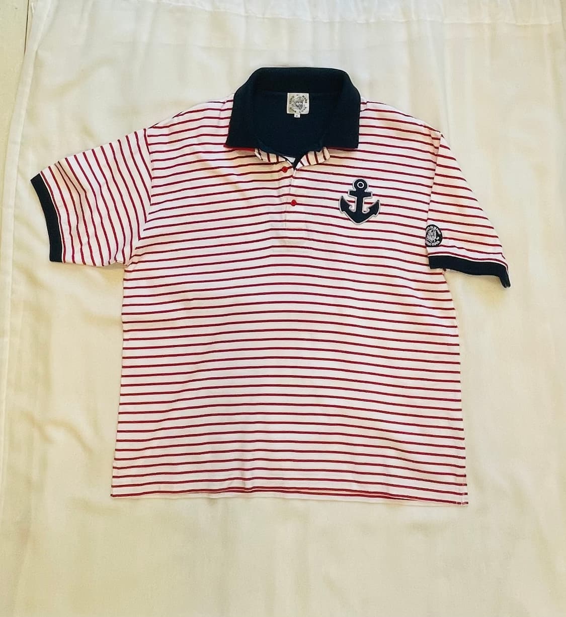 시나코바 미린자수 스트라이프 피케 셔츠 상품이미지2