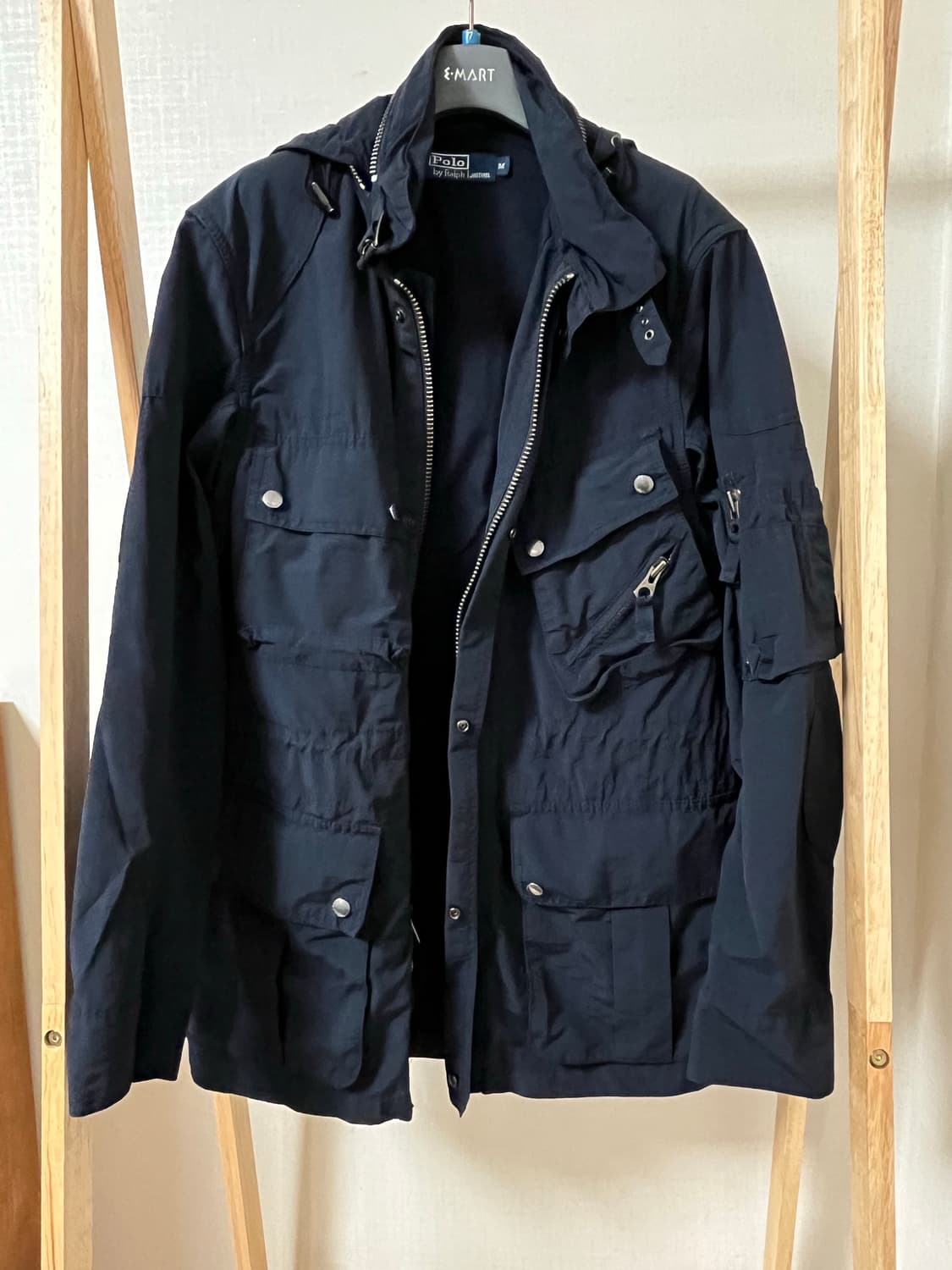 폴로 랄프로렌 네이비 유틸리티 자켓 M 정품 상품이미지1