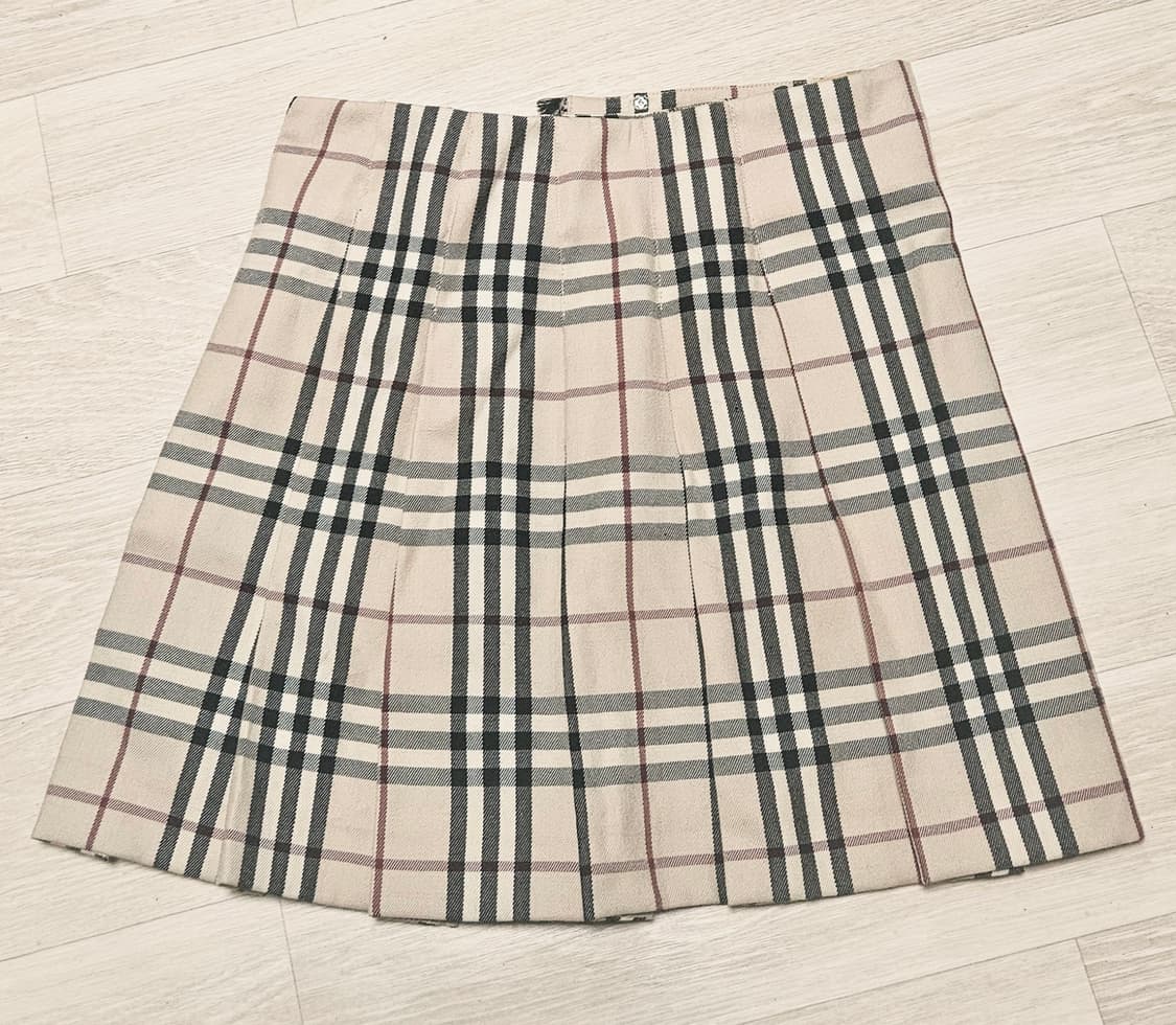 버버리체크미니스커트 25~26 상품이미지2