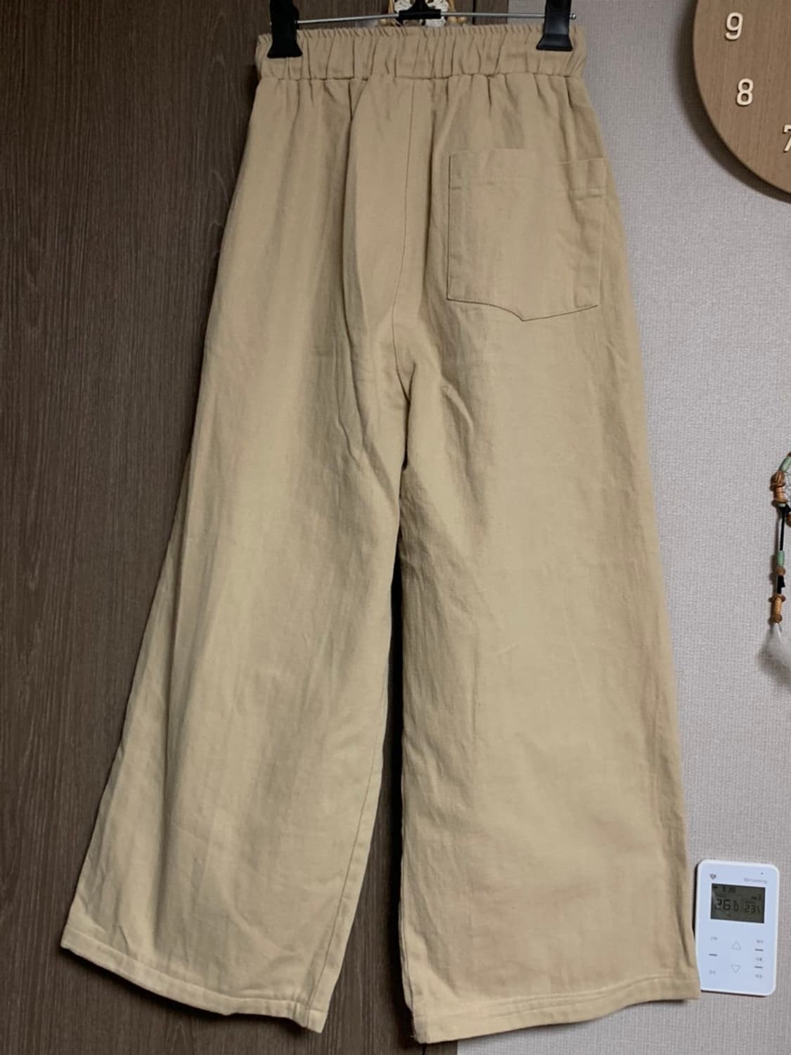 어커버 코튼 핀턱 밴딩 팬츠 상품이미지2