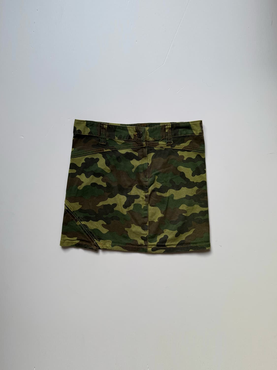 Military Mix Zipper Mini Skirt 0344 상품이미지5