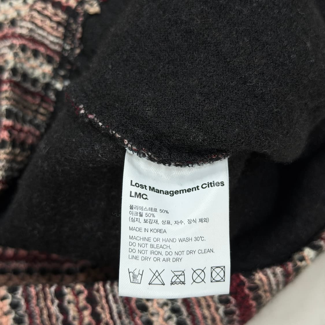 LMC 크레스트 스트라이프 롱슬리브 폴로 니트 카라티 S 상품이미지4