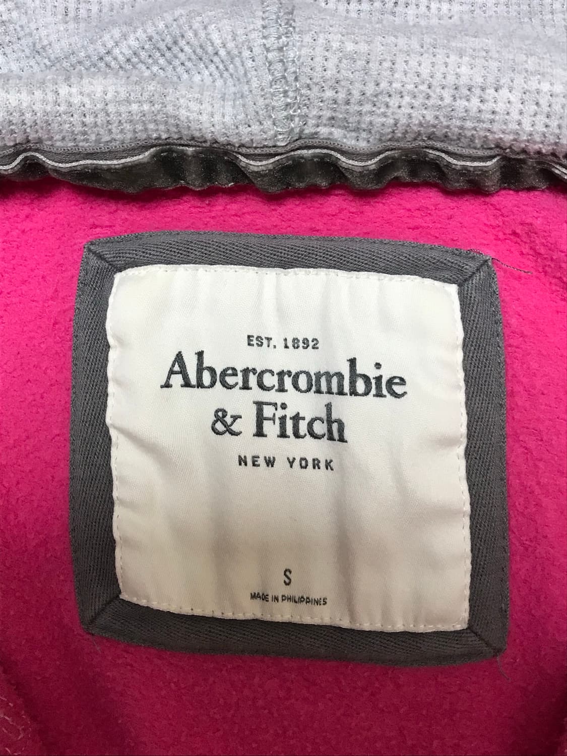 아베크롬비 핑크 후드집업 상품이미지4