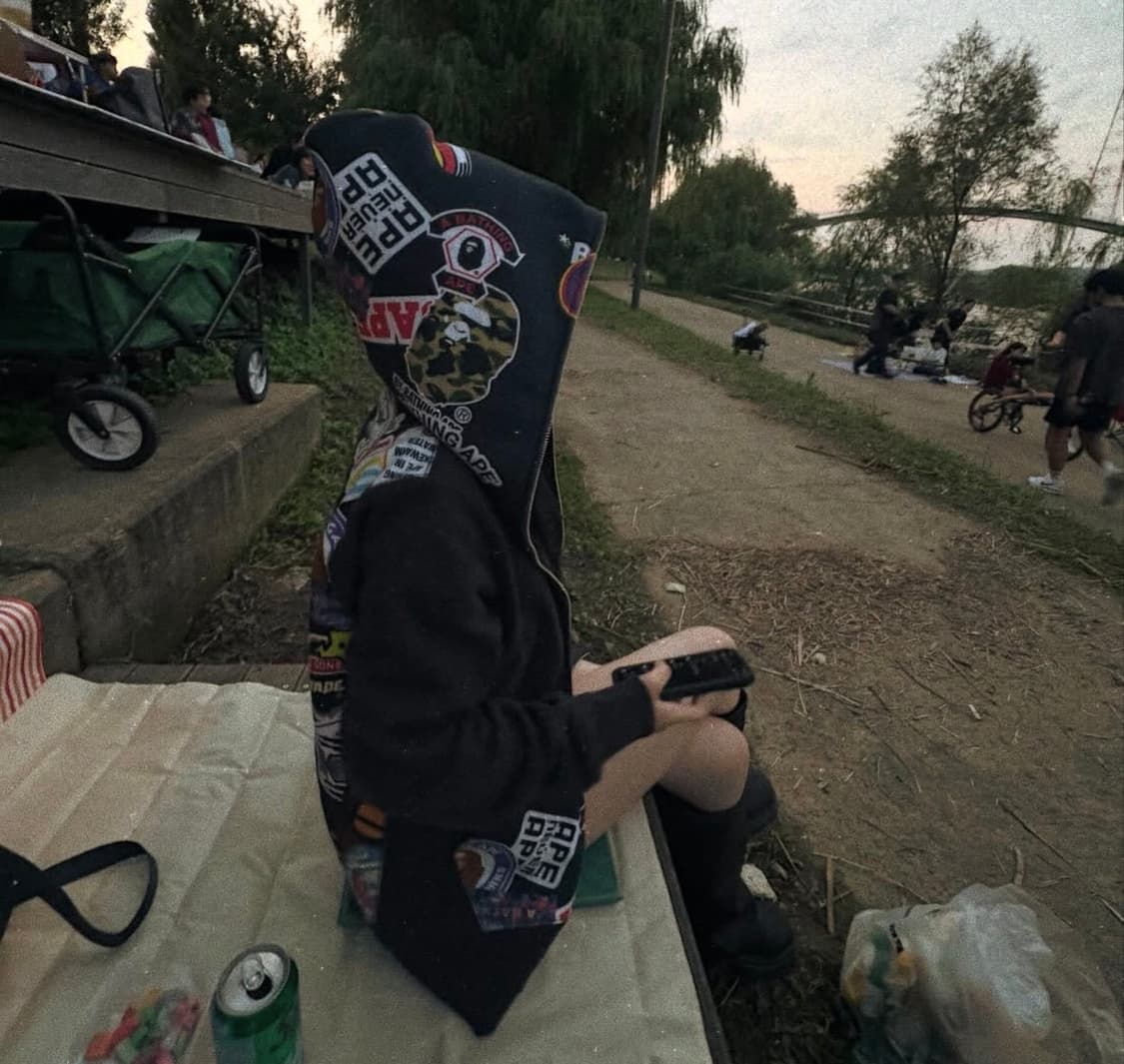 베이프 후드집업 상품이미지1