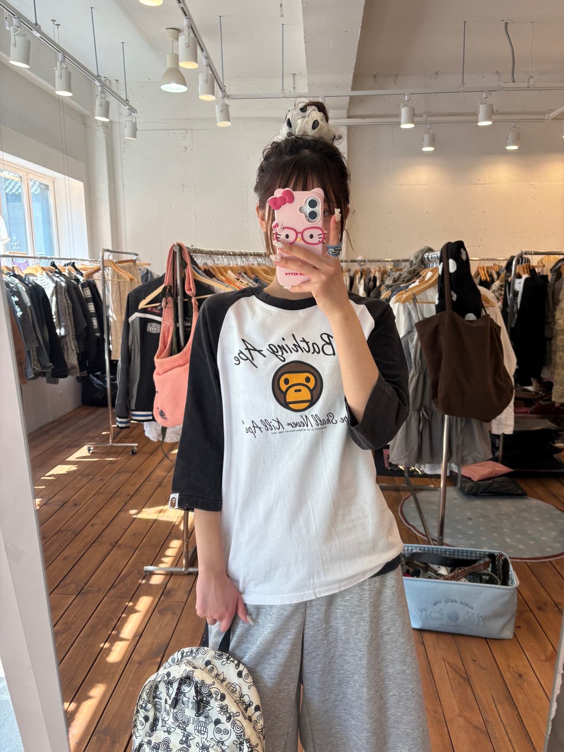 베이프 마일로 나그랑 티셔츠 상품이미지3