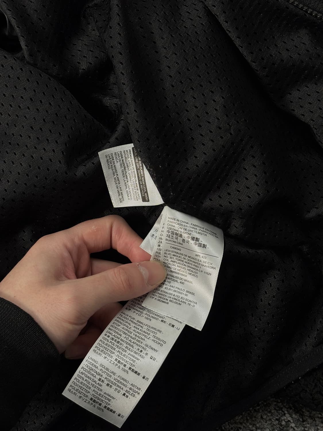 리바이스 투웨이 플리스 후리스 집업 자켓 상품이미지9