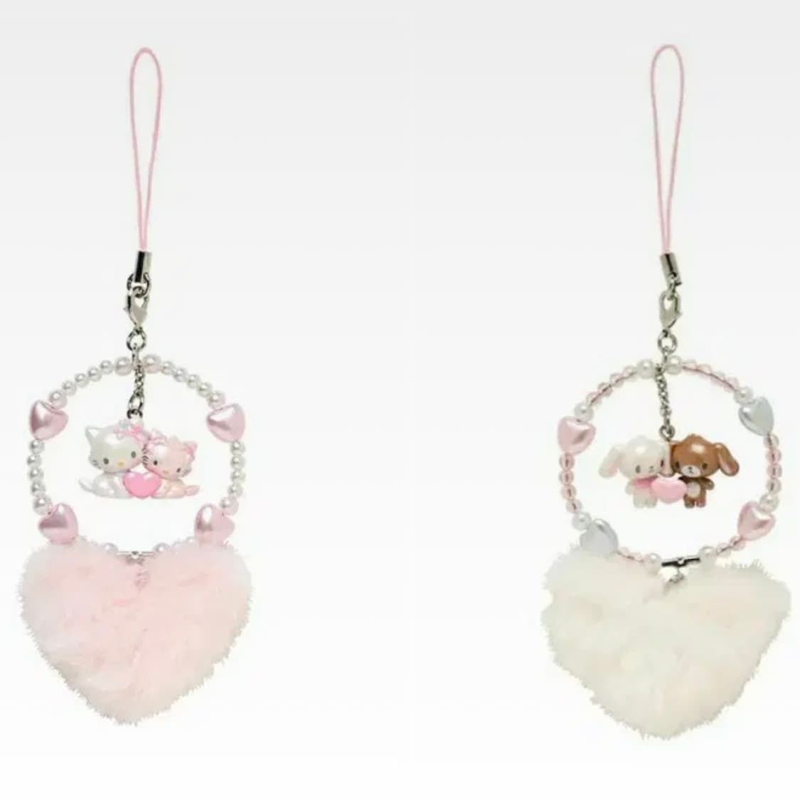 산리오 새상품 후와후와하트 챠미키티 허니큐트 슈가바니즈 일괄 스트랩 키링 상품이미지7